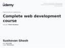 Complete Web Development Course badge